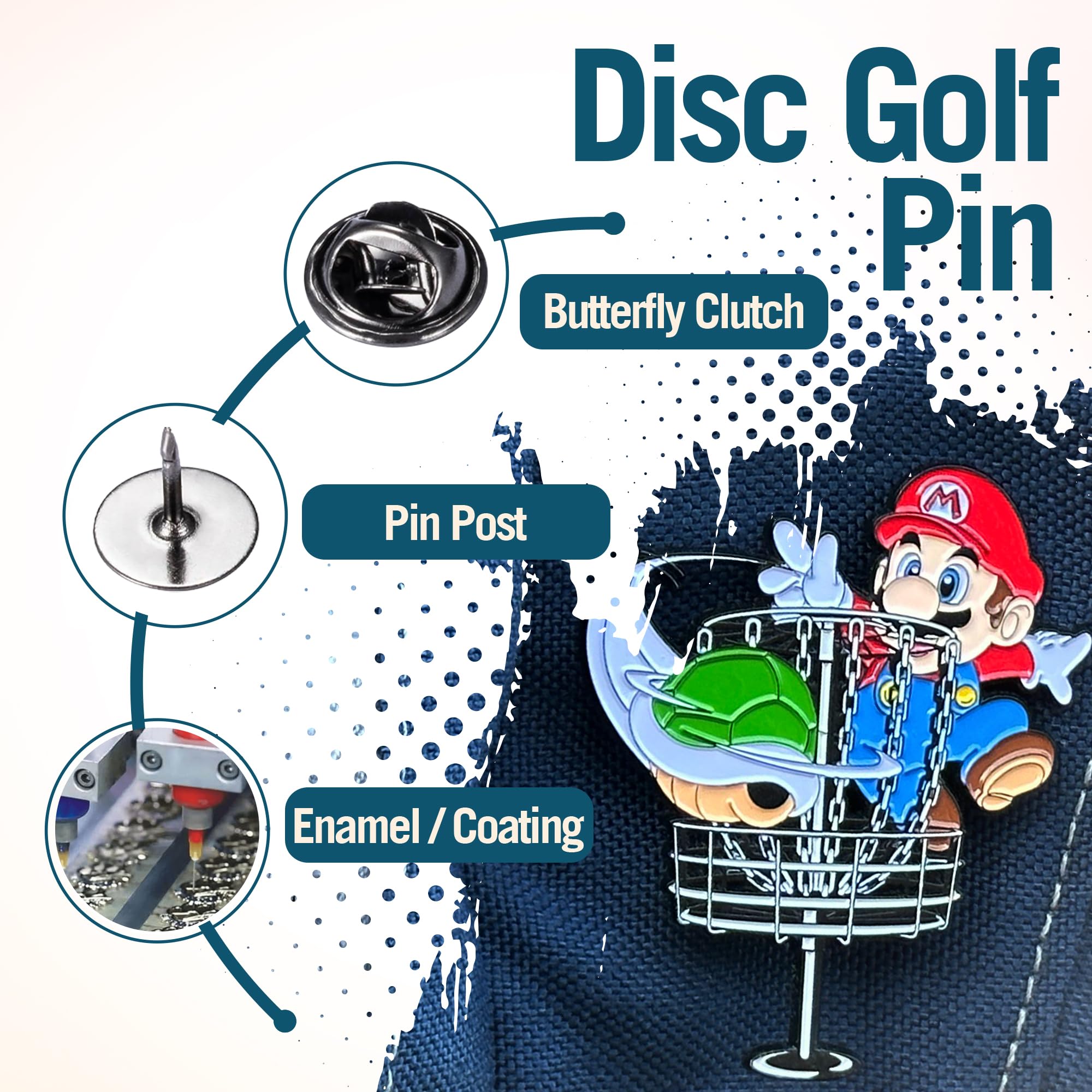 Disc Golf Bag Pins Add Swag To Your Disc Golf | Desertcart INDIA